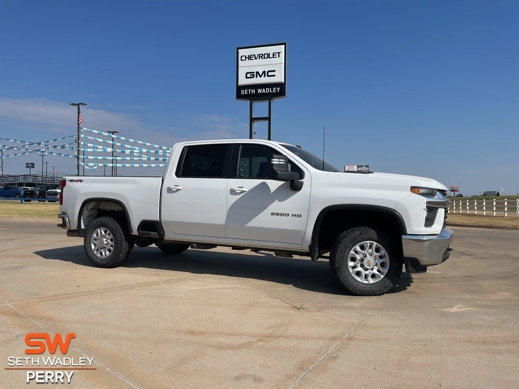 Used 2021 Chevrolet Silverado 2500HD LT with VIN 1GC1YNEY5MF291476 for sale in Perry, OK