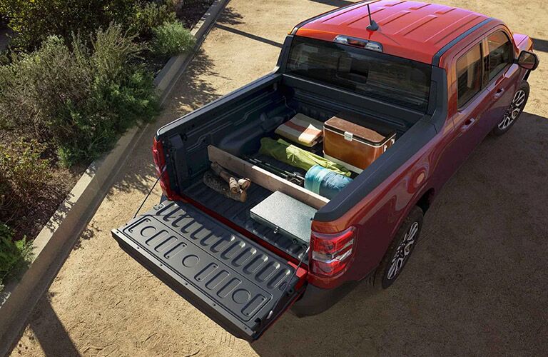 2022 Ford Maverick XLT rear cargo bed