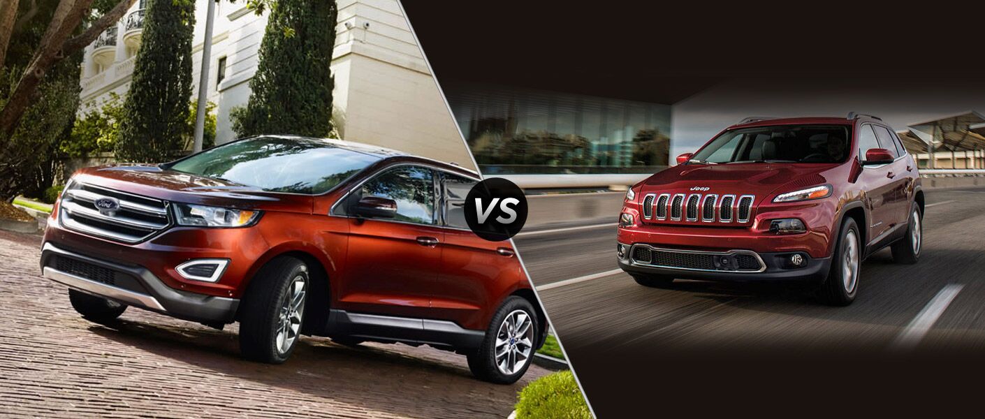 2015 Ford Edge versus 2015 Jeep Cherokee