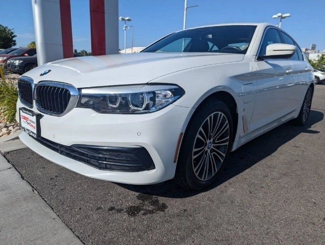 Used 2019 BMW 5 Series 530e with VIN WBAJA9C56KB393200 for sale in North Salt Lake, UT