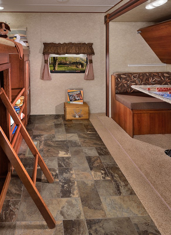 Bunk Area in a bunkhouse