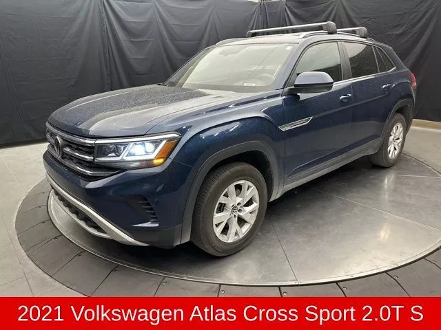 Used 2021 Volkswagen Atlas Cross Sport S with VIN 1V2GC2CA4MC200226 for sale in Murray, UT