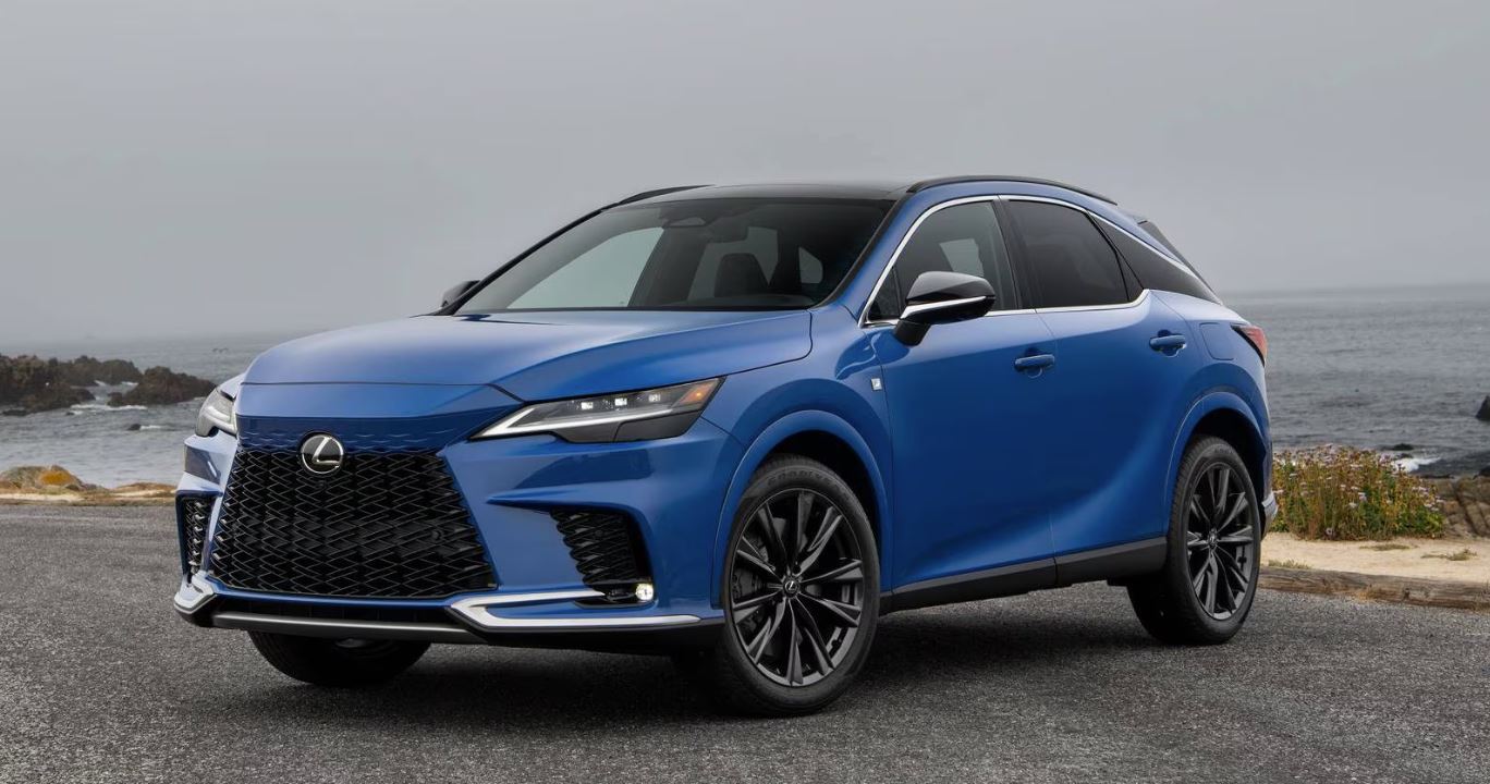 blue 2024 Lexus RX 350