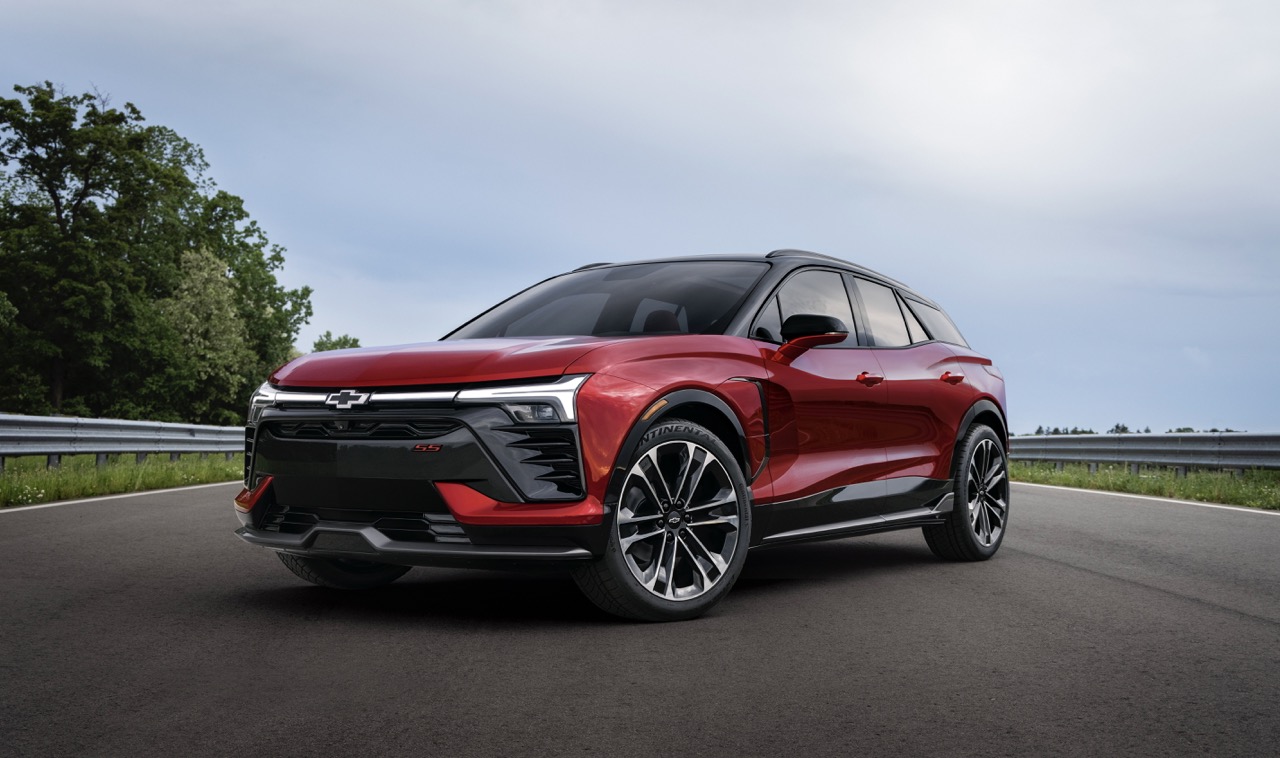 Chevrolet Blazer On a Track, Red