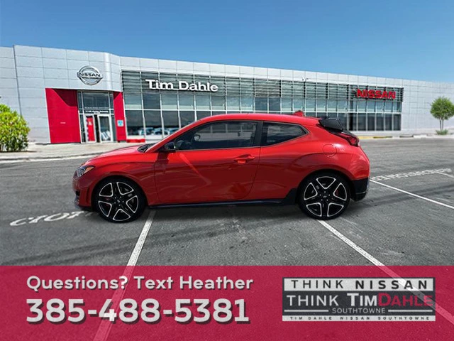 Used 2022 Hyundai Veloster N with VIN KMHT36AH3NU012568 for sale in South Jordan, UT