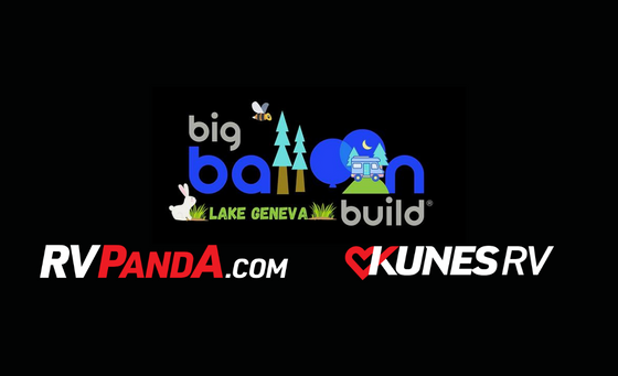 Big Balloon Build, Lake Geneva, RVPandA.com, Kunes RV