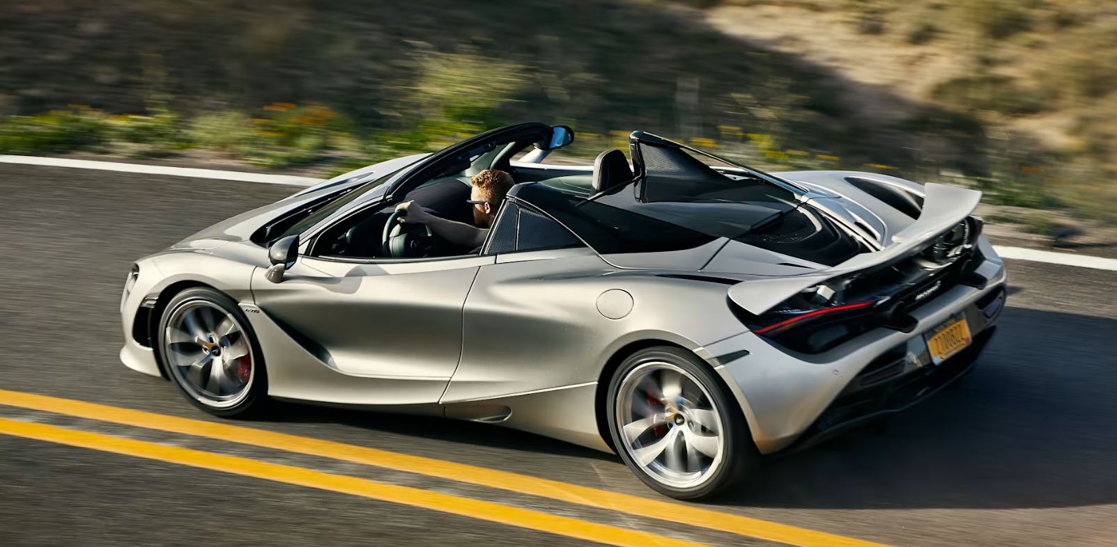 silver 2023 McLaren 720 S 