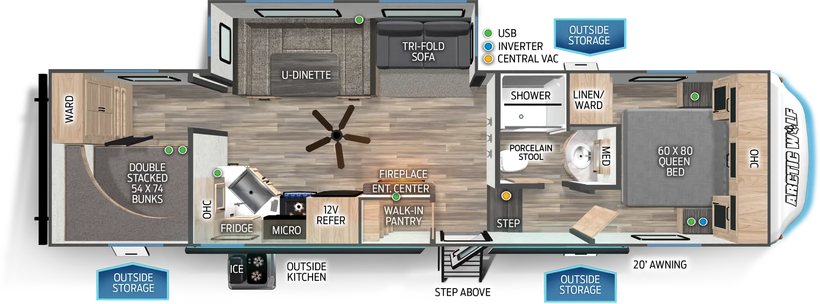 Arctic Wolf Floor Plan