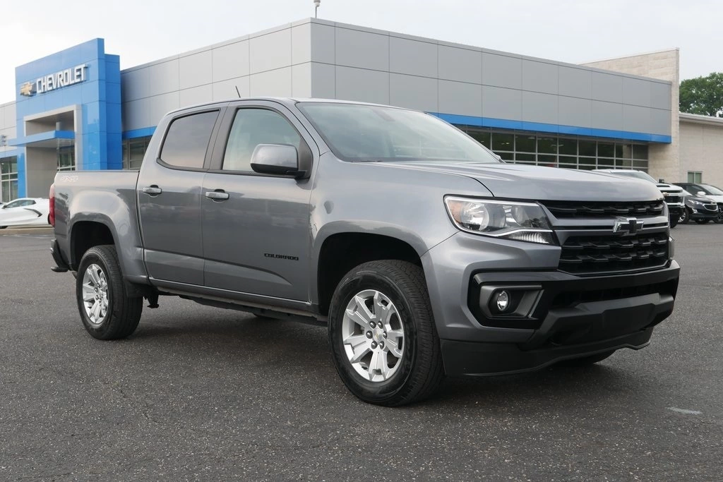 Used 2021 Chevrolet Colorado LT with VIN 1GCGTCEN6M1228550 for sale in Atwater, OH