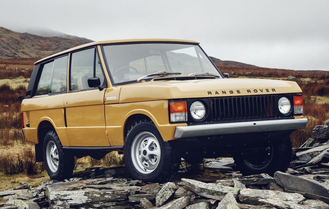 yellow classic Ford Bronco