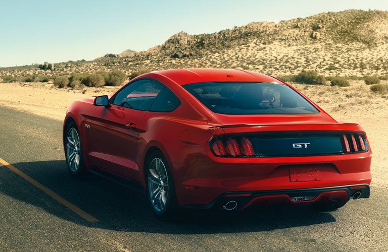 2017 Ford Mustang rear exterior