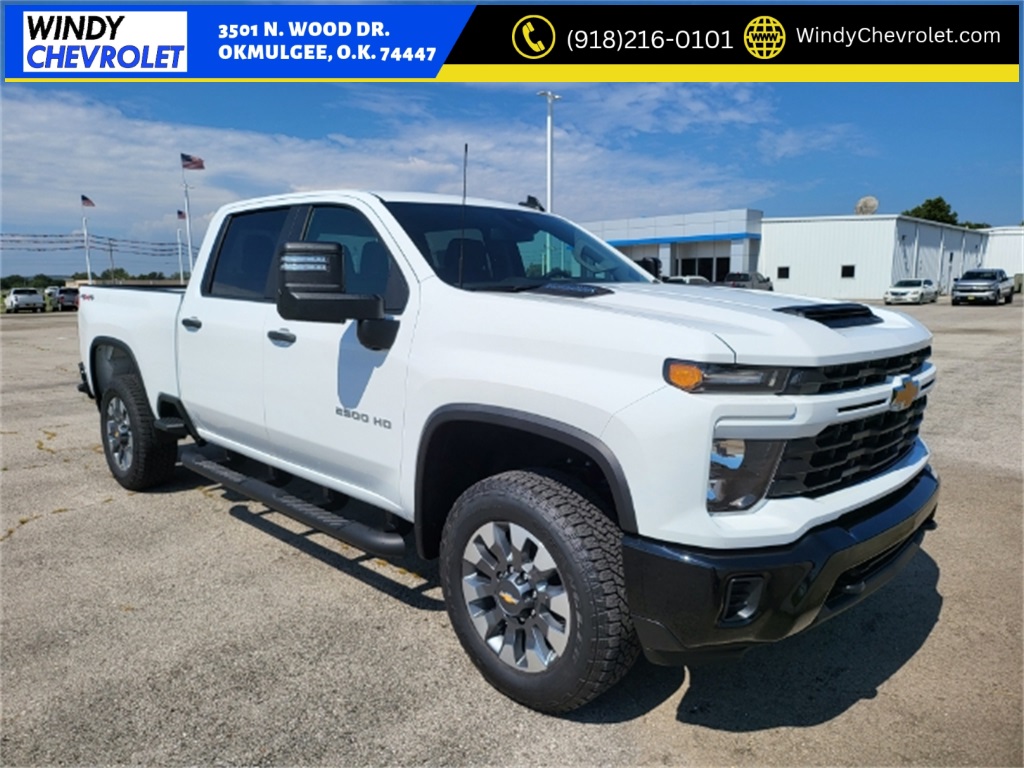 2024 Chevrolet® Silverado 2500HD Custom at Windy Chevrolet of Okmulgee