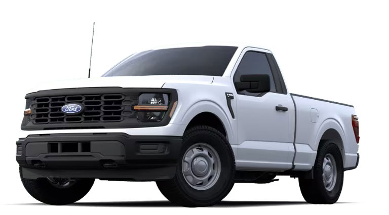 image of black ford f-150 xl