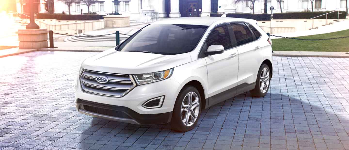 2018 Ford Edge Oxford White Exterior Color