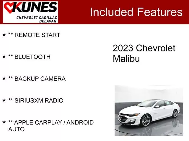 Used 2023 Chevrolet Malibu 1LT with VIN 1G1ZD5ST1PF130739 for sale in Delavan, WI