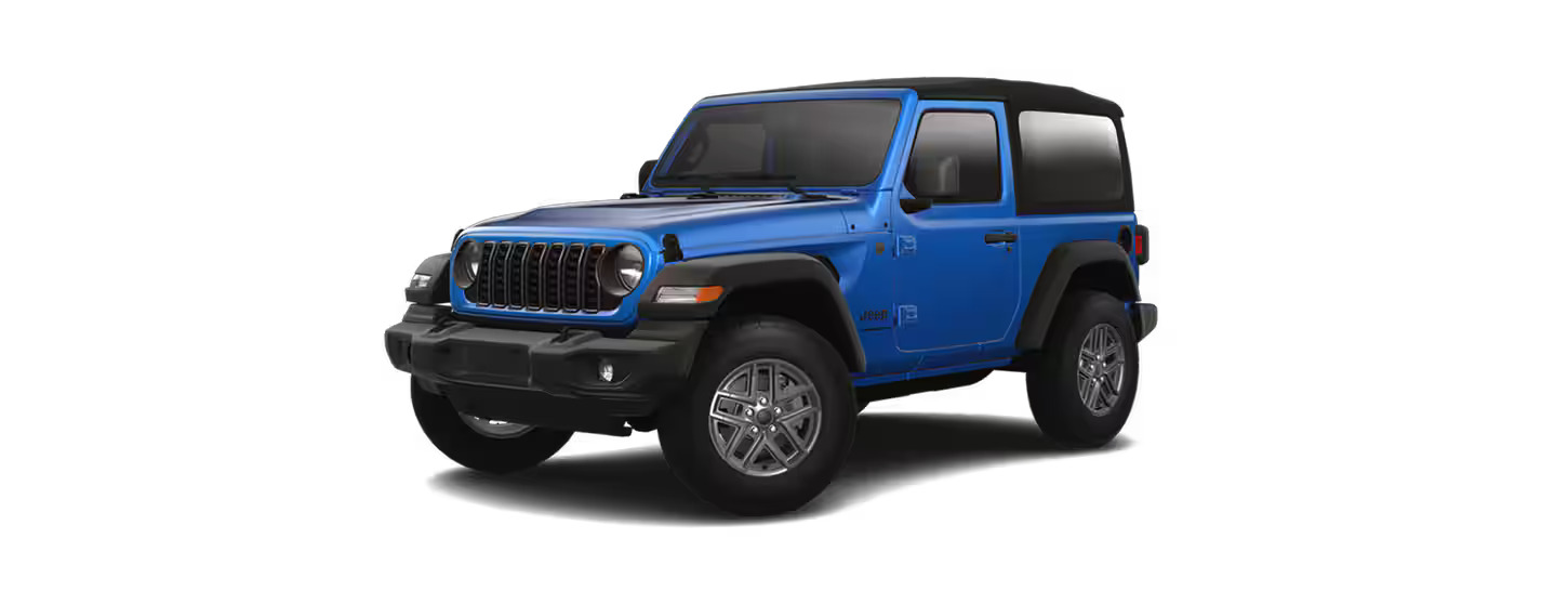 The 2024 Jeep Wrangler Sport S trim level.