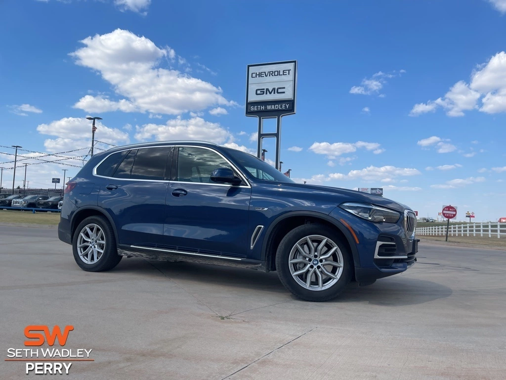 Used 2023 BMW X5 45e with VIN 5UXTA6C05P9P35070 for sale in Perry, OK