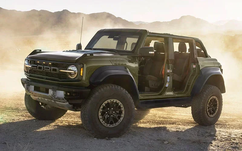 image of green ford bronco 