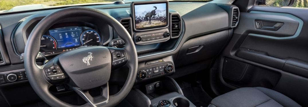 2021 Ford Bronco Sport Front Interior