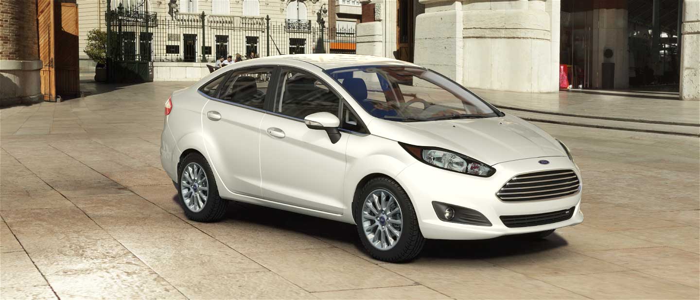 2018 Ford Fiesta Oxford White Exterior Color