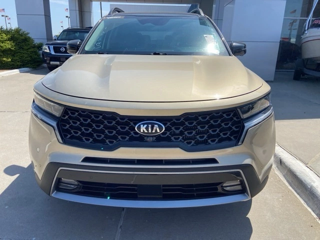 Used 2021 Kia Sorento X-LINE with VIN 5XYRKDLF4MG048304 for sale in Ardmore, OK