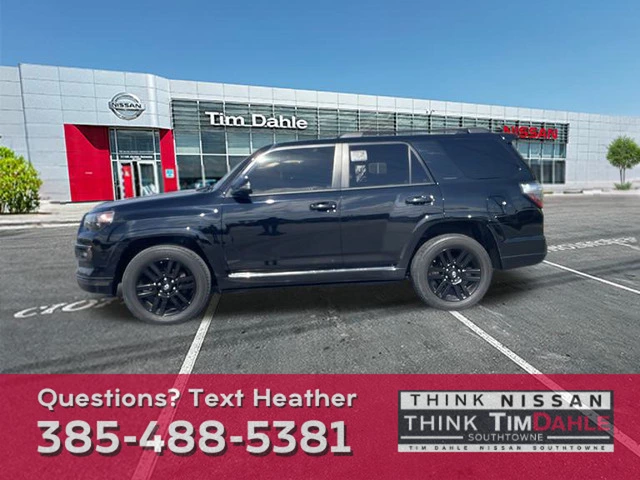 Used 2019 Toyota 4Runner SR5 with VIN JTEBU5JR3K5640468 for sale in South Jordan, UT