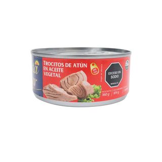 Atun Costa Mar En Aceite Vegetal Trocitos 160 gr