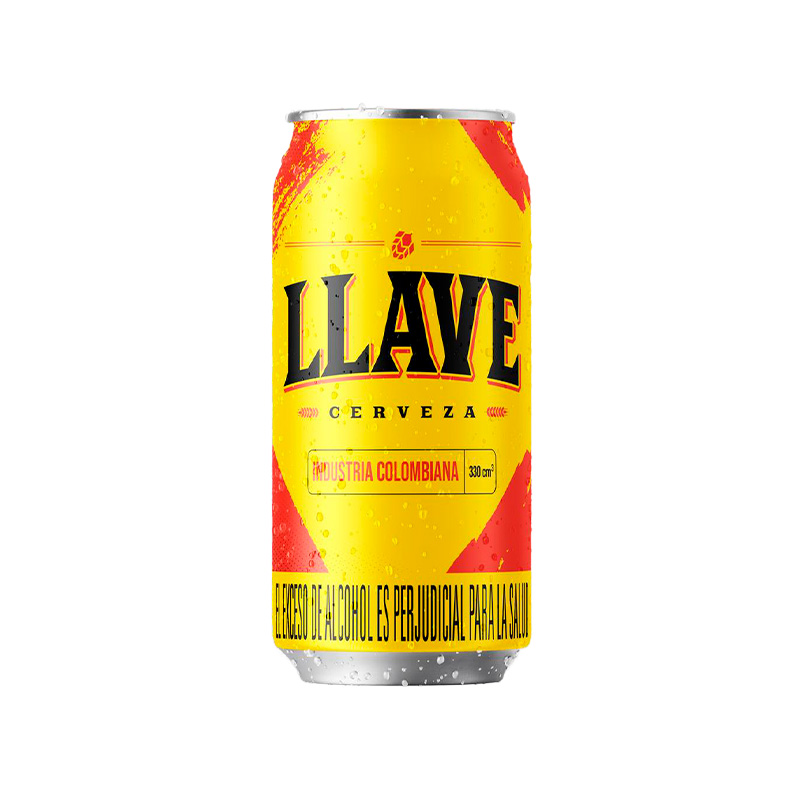 Cerveza Llave lata 330 ml