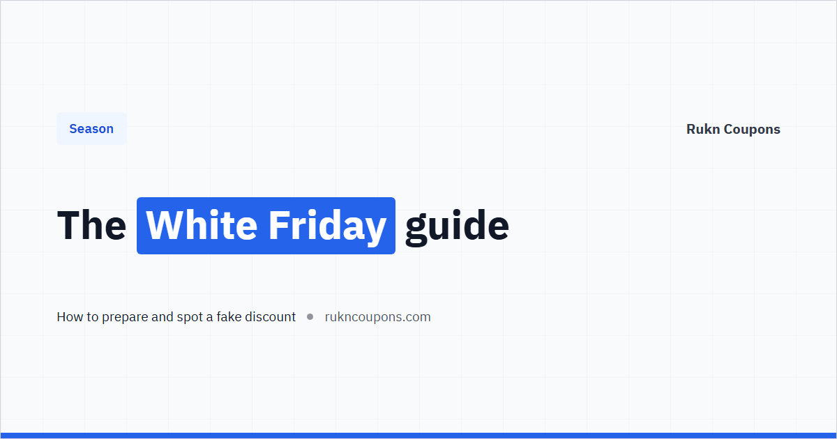 White Friday in Saudi Arabia: The Date and How to Prepare
