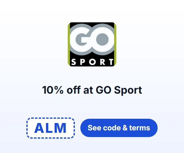 10% off at GO Sport — code ALM