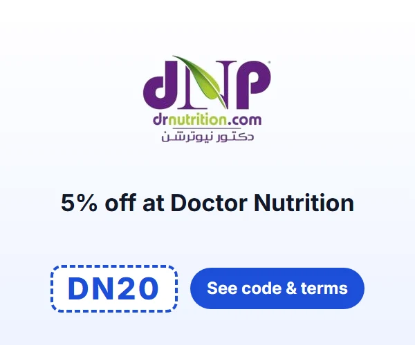 5% off at Doctor Nutrition — code DN20