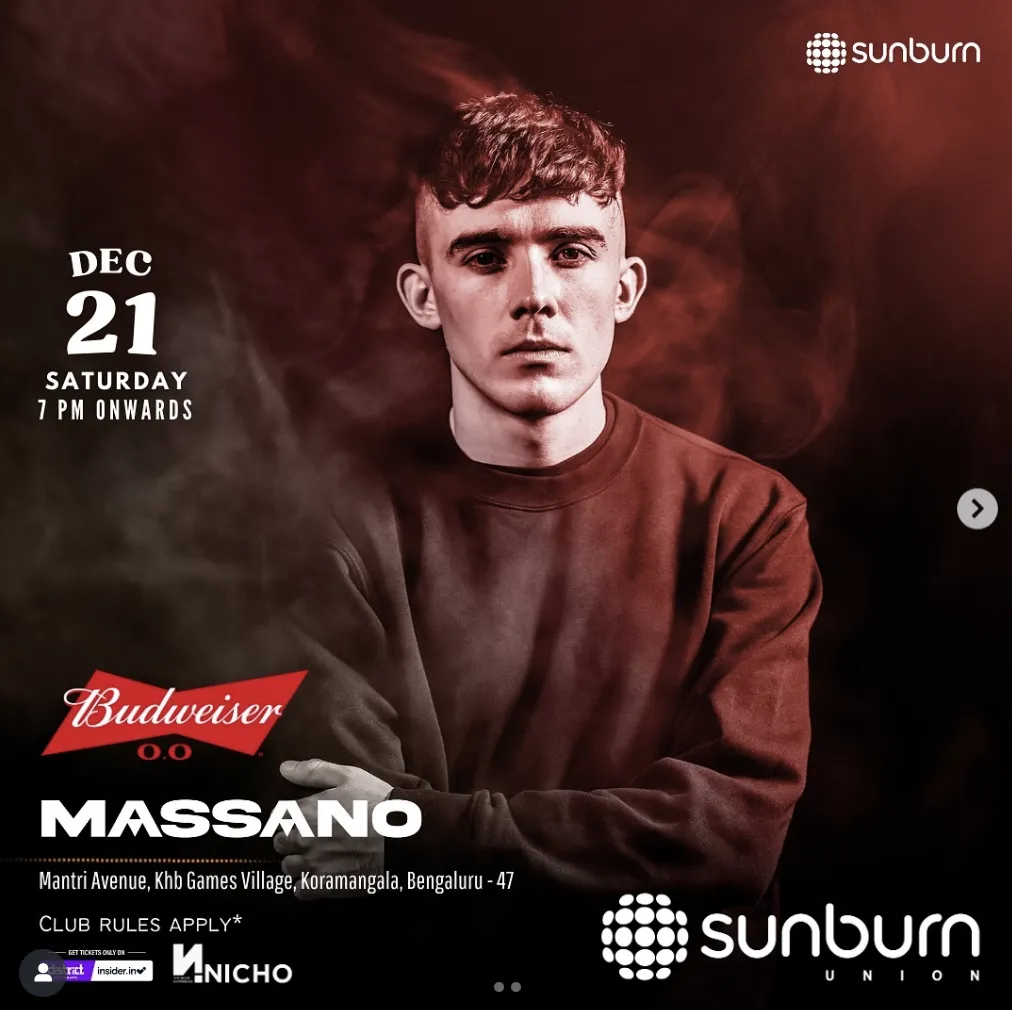 Massano Live in Bangalore