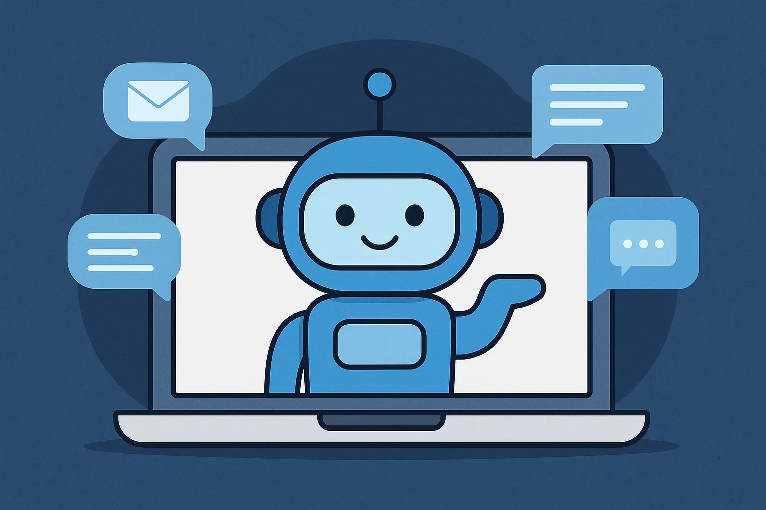 Building a chatbot in Python illustration