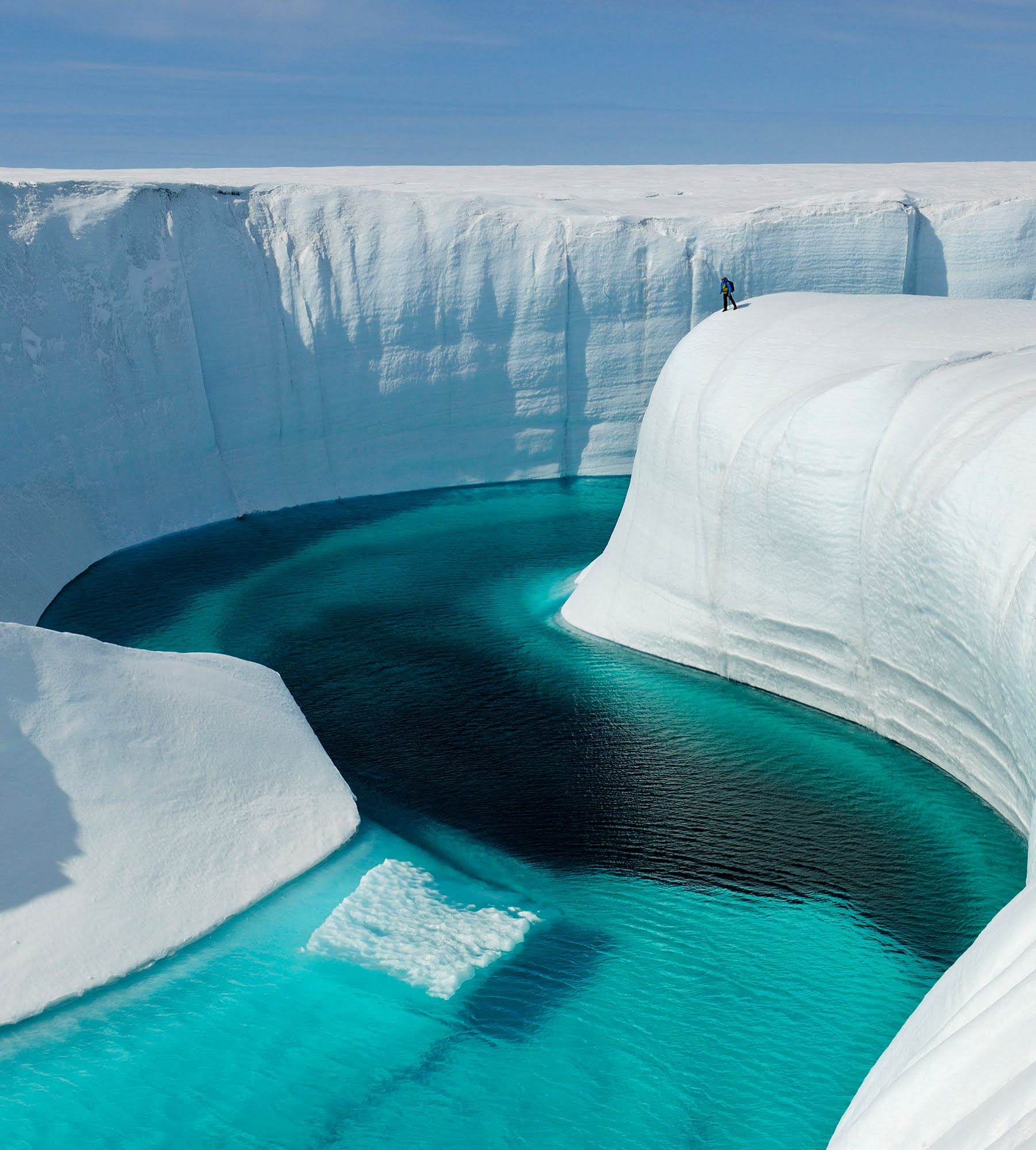 Ice Canyon, Greenland - WallMag - Where Photos Meet Stories