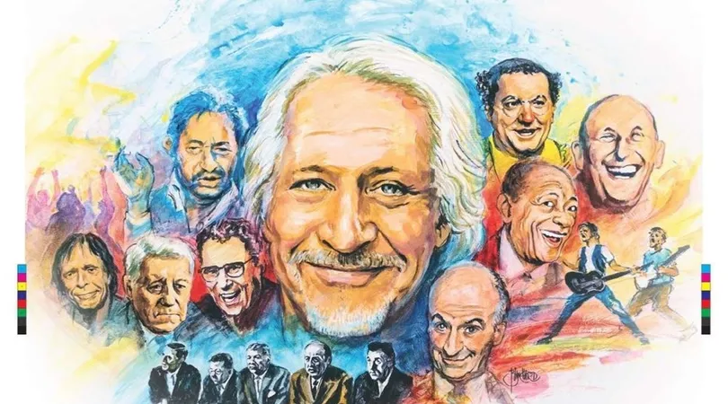 Patrick Sebastien dans Hommage et Dessert