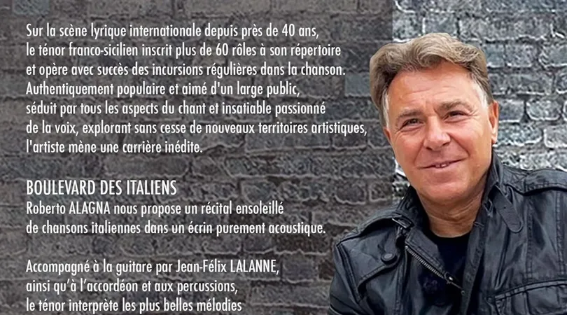 Roberto Alagna : Boulevard des Italiens