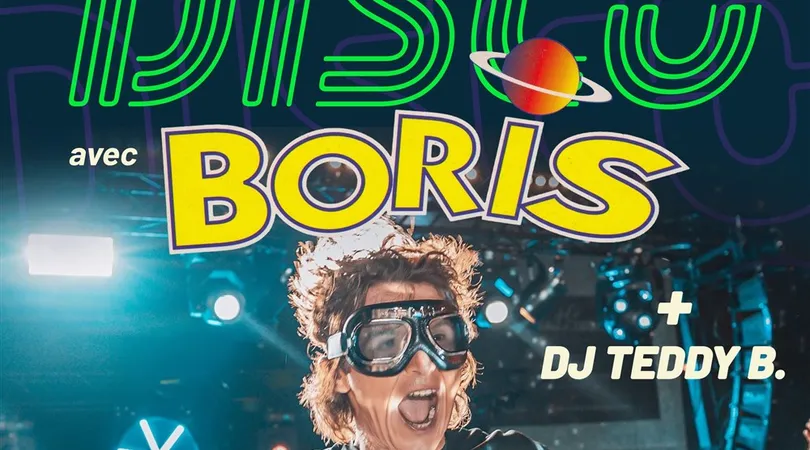 Soirée Disco et année 90 avec Boris et DJ Teddy B
