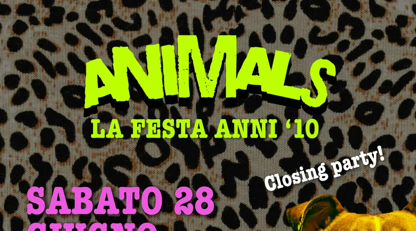 ANIMALS al Casa Mia Club