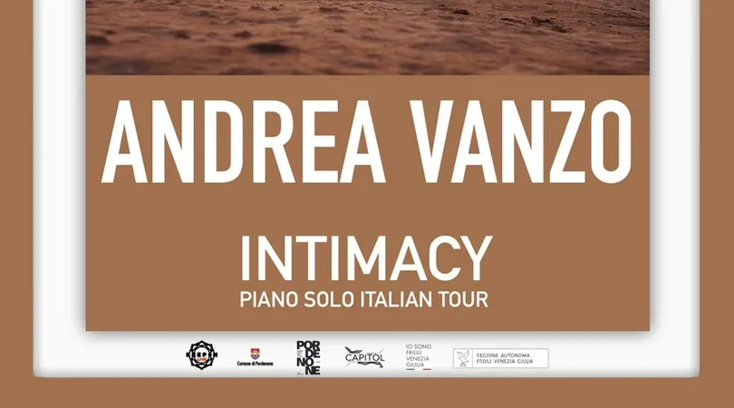 Andrea Vanzo, Intimacy, Piano Solo Tour