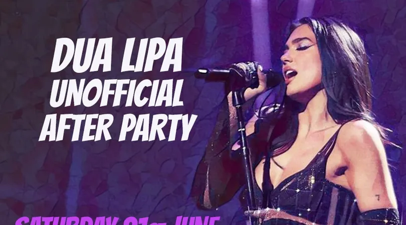 Dua Lipa Unofficial After Party - Club de Fromage