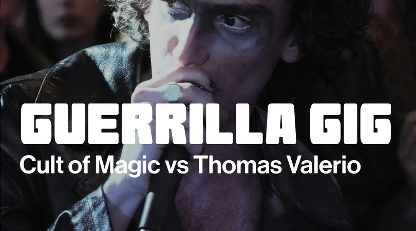 GUERRILLA GIG Cult of Magic vs Thomas Valerio