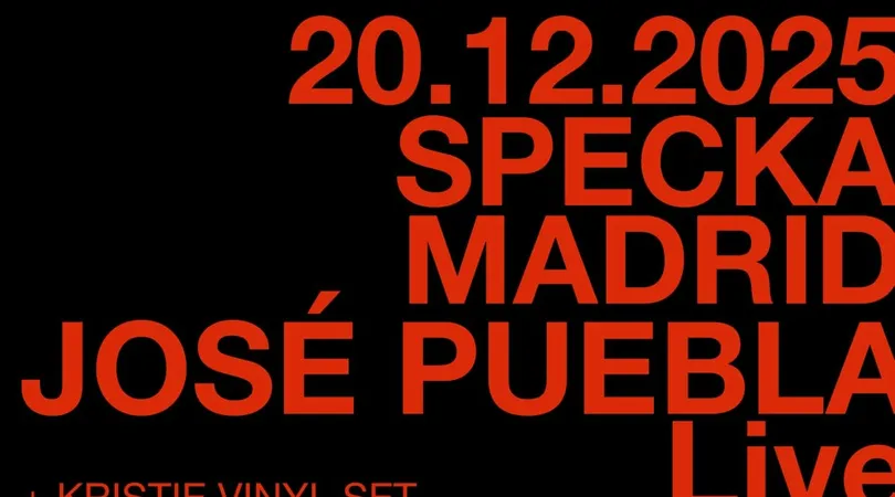 José Puebla presenta A SUN I Specka Live