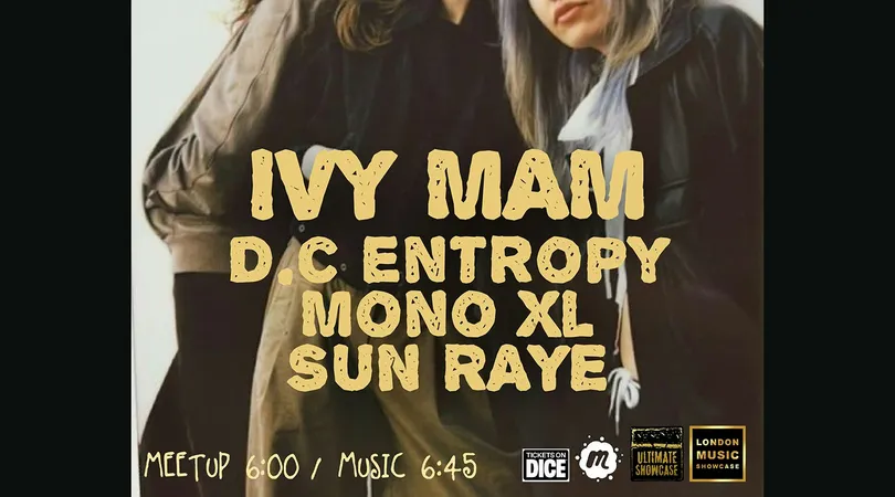 London Music Ultimate Showcase: Ivy Mam Free Entry