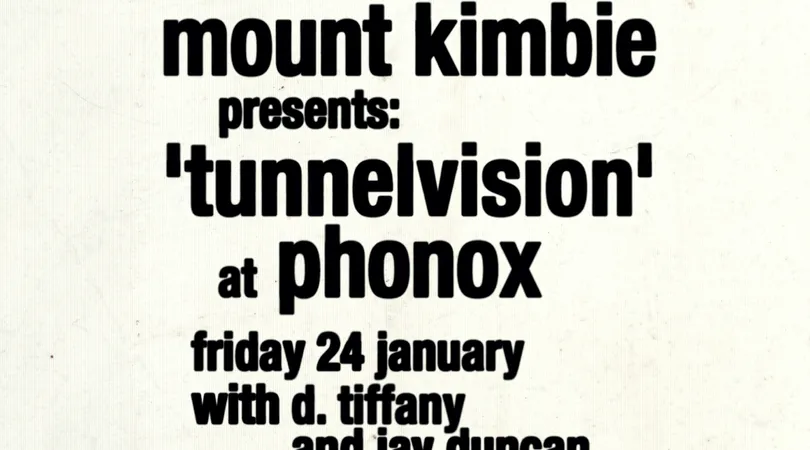 Mount Kimbie with D. Tiffany & Jay Duncan - Phonox