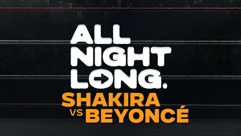 Pop & RnB - All Night Long - SHAKIRA vs BEYONCE