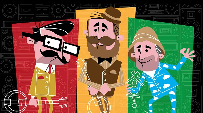 Professor Elemental + Mr B The Gentleman Rhymer + Thomas Benjamin Wild Esq.