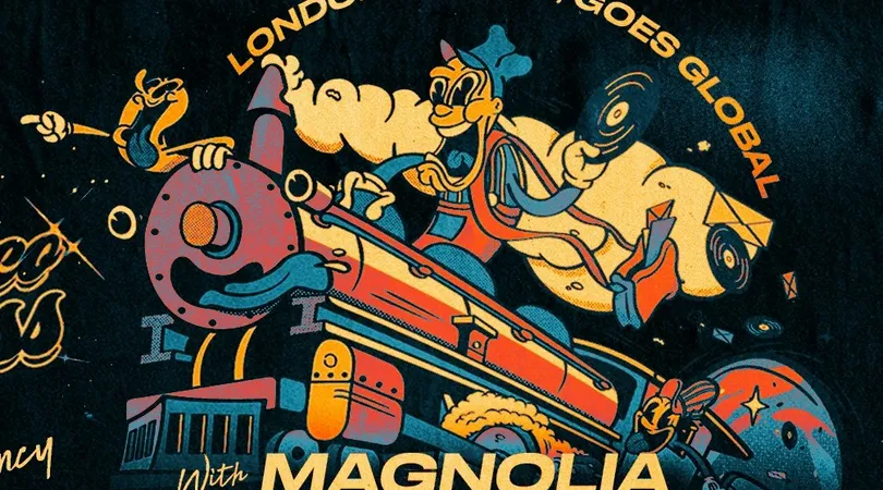 The Disco Express - Magnolia + Crystal Touch