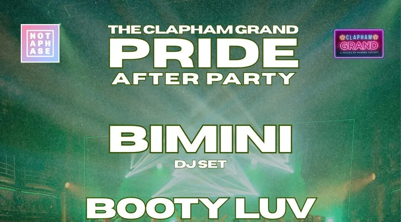 The Grand’s Pride AFTER PARTY feat Bimini & Booty Luv!