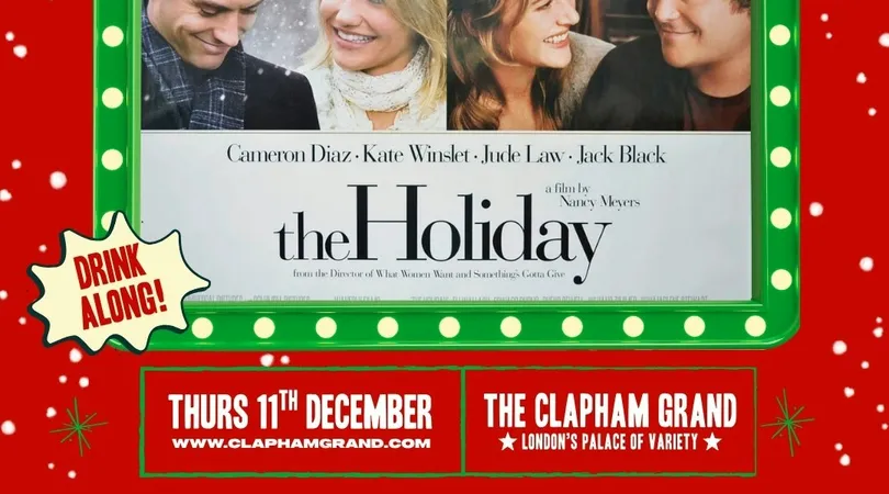 The Holiday Drink-Along Movie Night