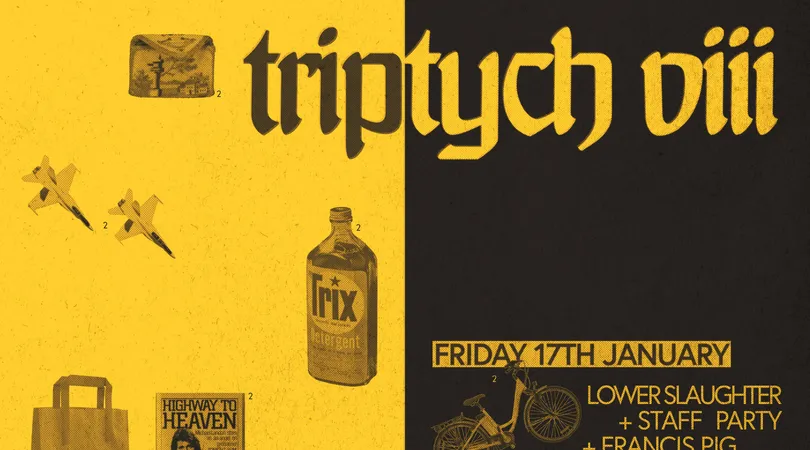 Triptych VIII: Lower Slaughter, Staff Party + more